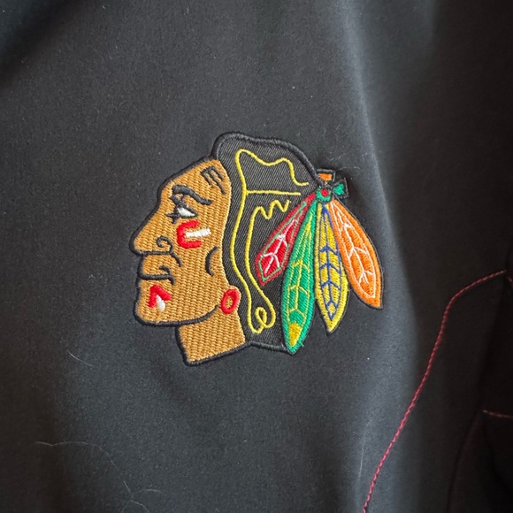 Chicago Blackhawks NHL Zip up Jacket Reebok - Picture 4 of 5